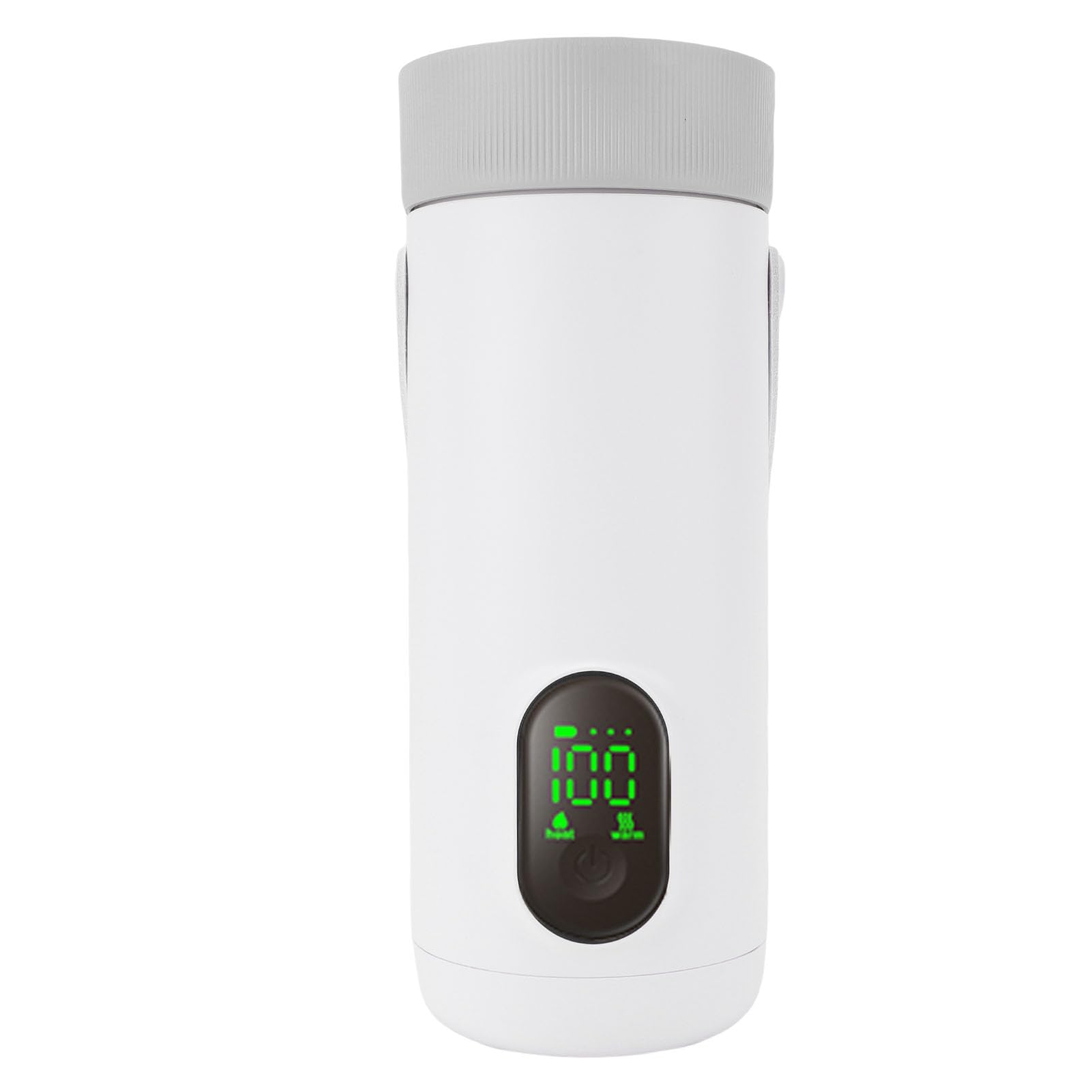 Hervidor Eléctrico de Viaje de 350 Ml, Mini Hervidor de café Portátil Inalámbrico Recargable y Calentador de Leche con Asa, Ideal para Uso en Automóviles y Exteriores