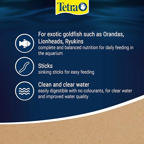 Tetra Japan Goldfish Fish Food, Mini-Sticks Premium Food for Fancy Goldfish, 100 ml - Image 5