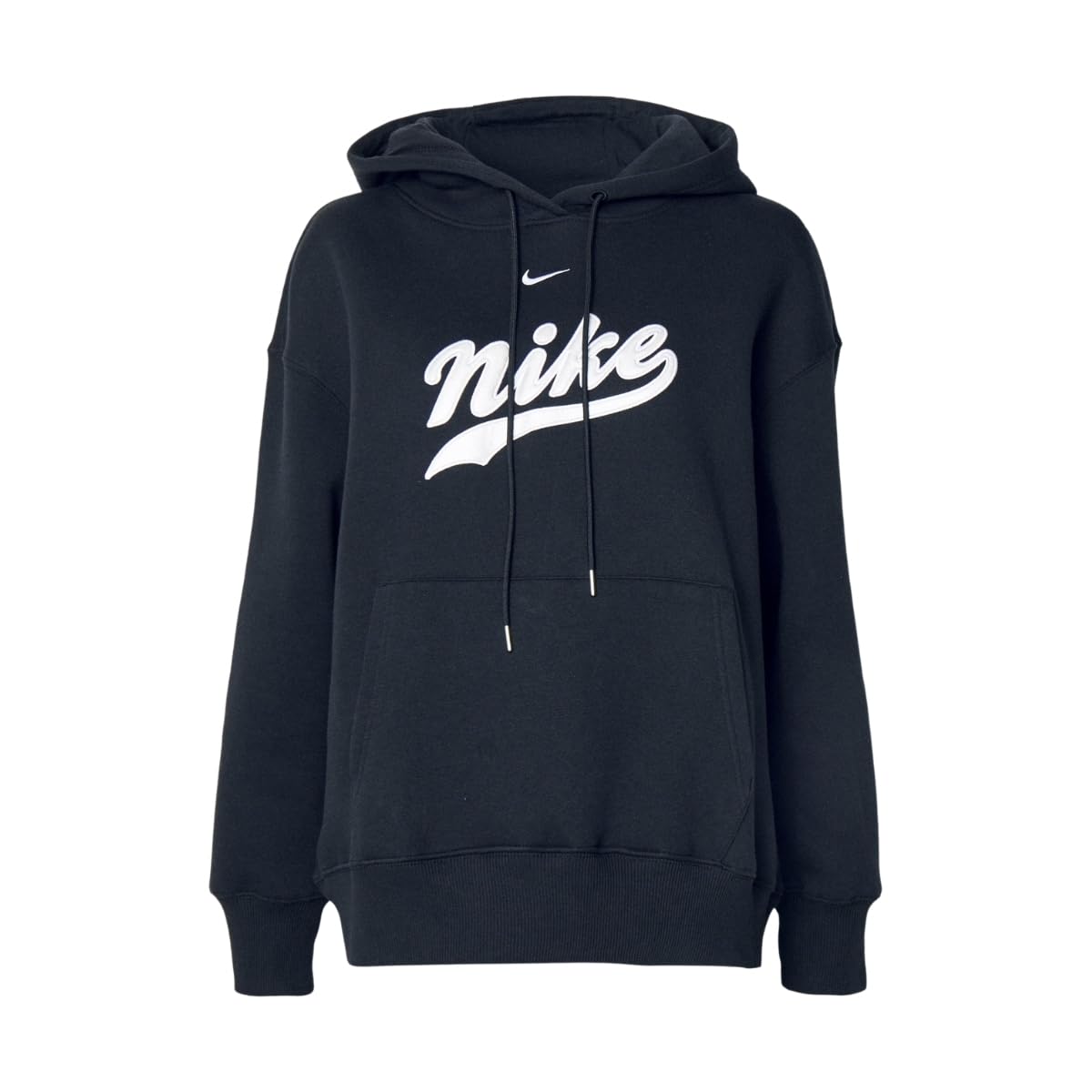 Nike Women's Phnx FLC HDY Trnd Trikot, Black, XS