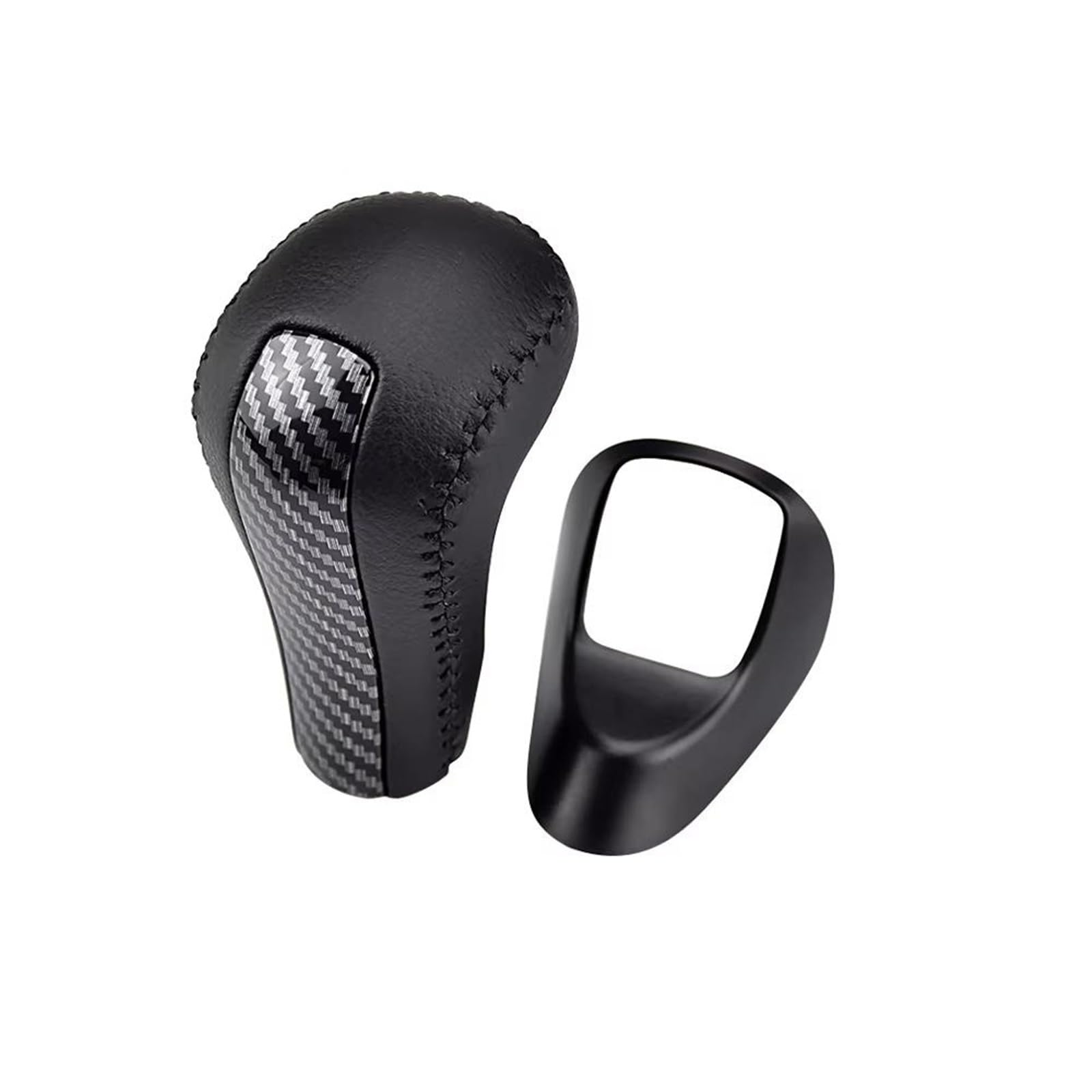 EFDDTBHE Compatible with Accord 8th 2008 2009 2010 2011 2012 AT Gear Shift Knob Automatic Head Ball Pen 54130-TB0-A81ZA 54130-TA5-A71ZC Shifter Handle(Carbon Fiber)
