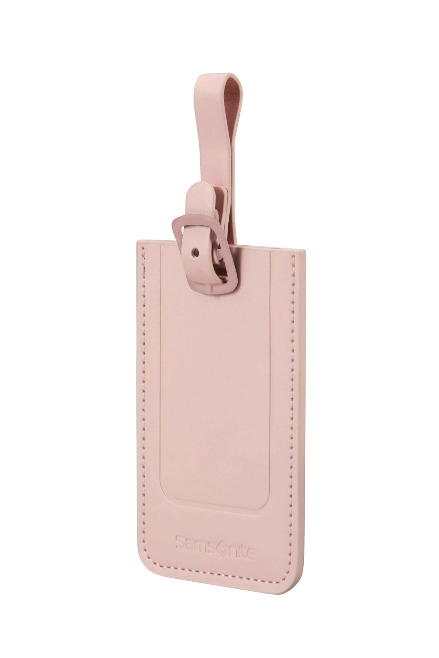 Samsonite TA Revolution - Luggage Tag Set (2 Pieces), Tags for suitcases and Bags, with Adjustable Strap, Address Card, Privacy Flap, Pink