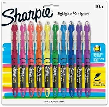 (3 Pack Value Bundle) Accent Liquid Pen Style Highlighter, Chisel Tip, Assorted, 10/Set