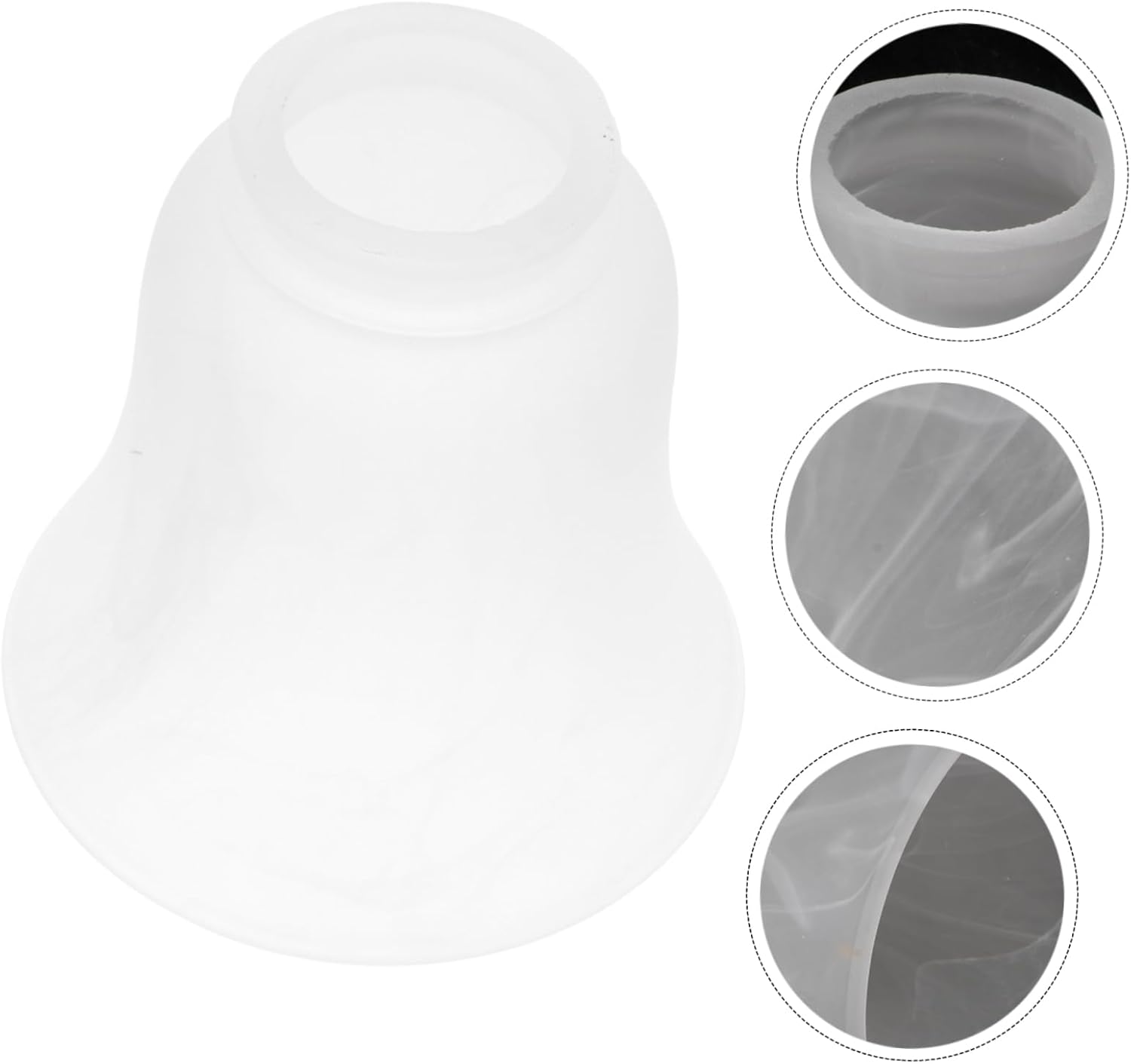 DOITOOL 2pcs Decorative Lampshade Cover Stretchable Light Shade Accessory for Fans and Fixtures Elegant Room and Design