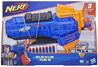 Nerf Hasbro Elite Rukkus ICS-8 Blaster con Dardi e