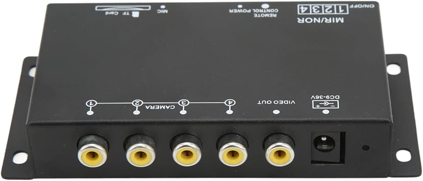 Vehicle Digital Video Recorder 4 Channel 720P DC9 36V MDVR for RV Van Truck Vehicle Digital Video RecorderMini MDVRDigital RecorderVehicle Surveillance DVRQuad