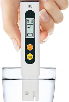 Craft911 Water Tester for Drinking Water- TDS Meter Basic Pure White