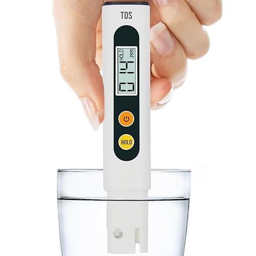 Miniatura 8 de Probador profesional de agua para agua potable - Medidor TDS preciso medidor digital de agua (0-9999 ppm) - 1 segundo lectura instantánea