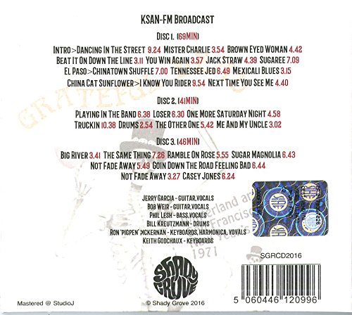 Winterland New Year'S Eve 1971