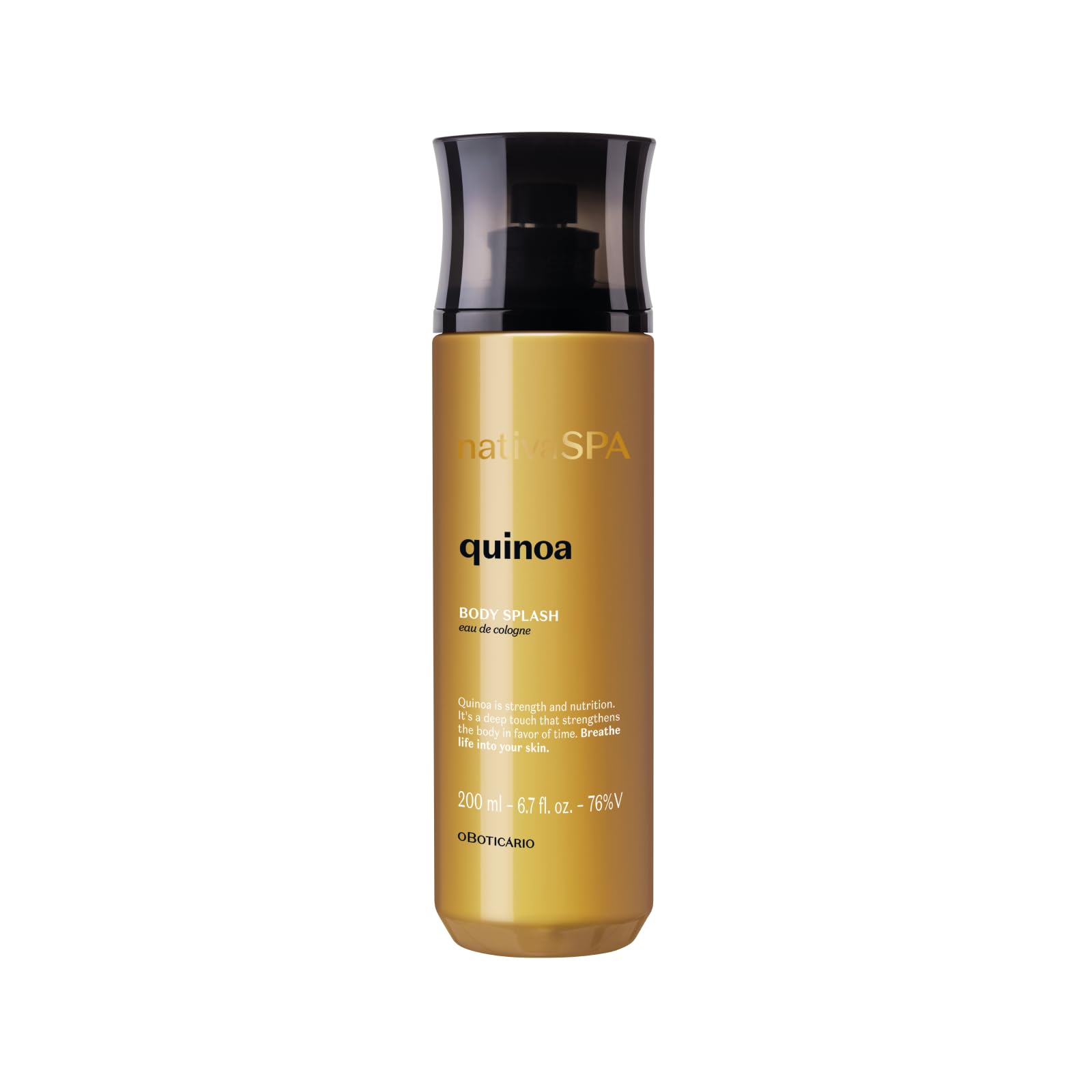 O Boticário | Nativa SPA | Quinoa | Bruma Corporal | Colonia | 200ml | Agua de Colonia | Body Splash | Vaporizador Perfumado | Vegano | Sensación de Frescor | Fragancia Duradera