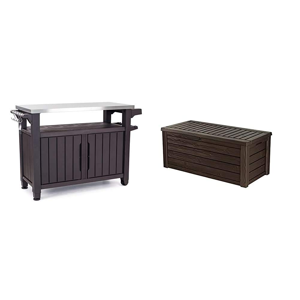 Buy Keter Unity XL Portable Outdoor Table and Storage with
