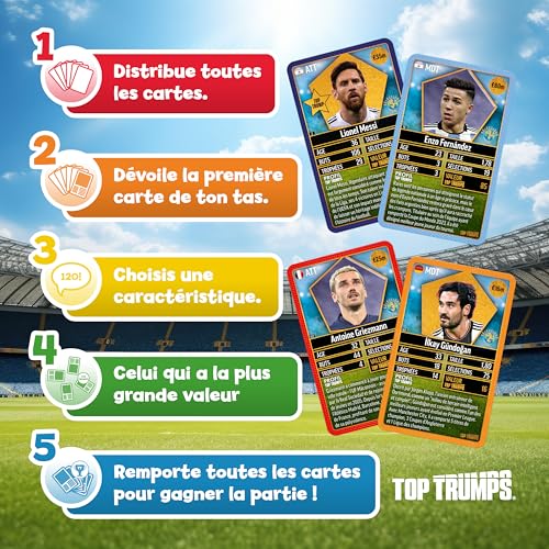 Top Trumps World Football Stars Winning Moves - vue 6