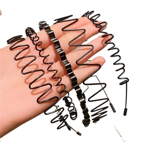 Diadema de metal unisex ideal para hacer deporte y entrenar sin sudor en los ojos