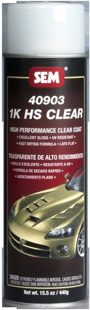 SEM 40903 1K Hs Clear Aerosol - 15.5 oz.