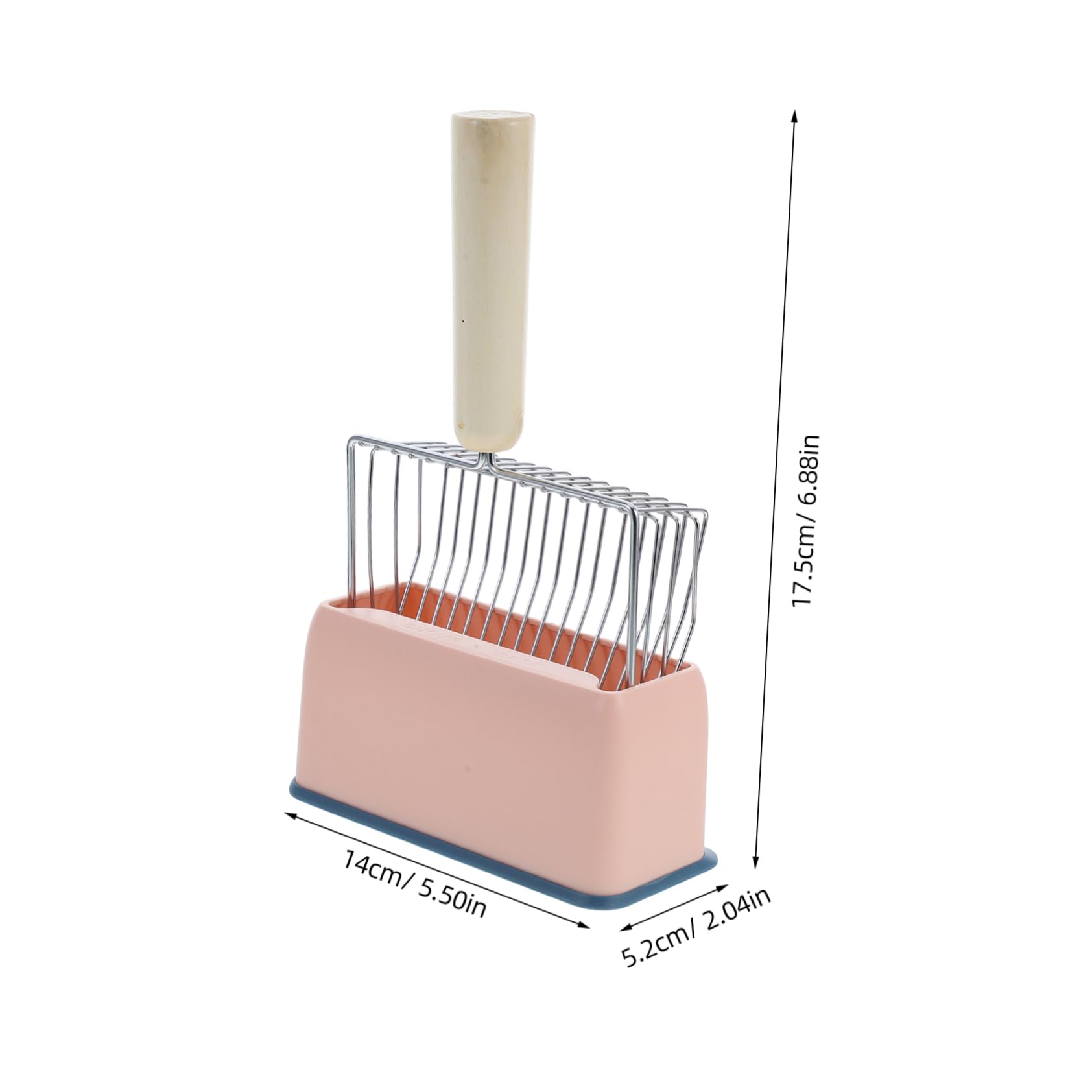 balacoo Cat Litter Shovel Valve Drain Valve -Collision Decoration Removable Pot Lid Drain Valve Valve Heating Valve Valve Exhaust Valve Valve Litter Scoop Pink