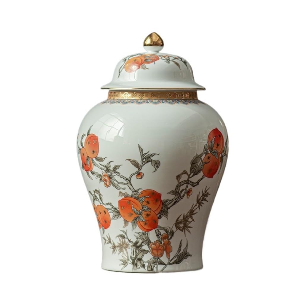 Ceramiczny pojemnik na herbatę, ceramiczny słoik do przechowywania herbaty, chiński styl retro, duży, szczelny słoik, domowy, kuchenny, zestaw do przechowywania herbaty, podwójny słoik, zestaw pudeł