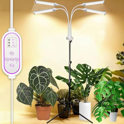 Secefeao Pflanzenlampen LED Vollspektrum 420 LEDs,...