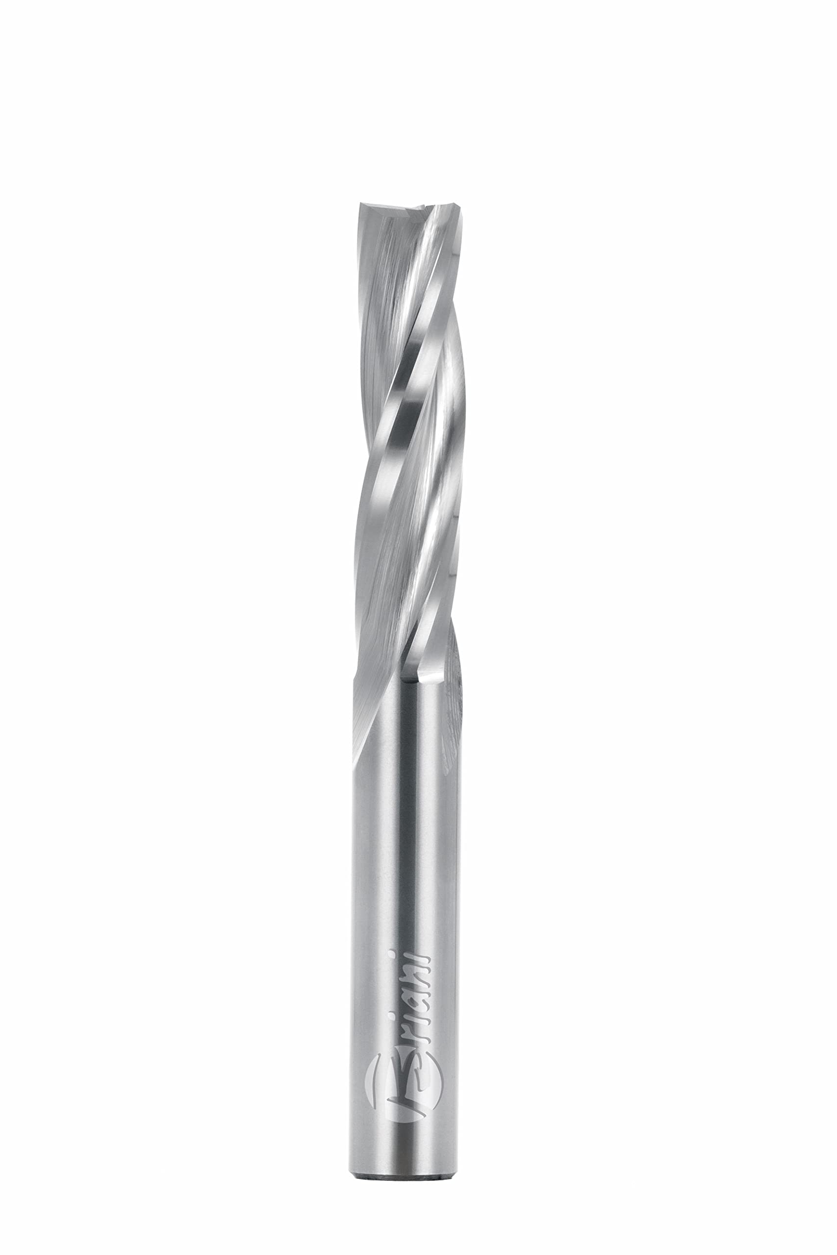 Fresa de corte unidencial de metal duro, derecha, rueda izquierda, filo 3 negativos, longitud de trabajo 32 mm, longitud total 80 mm, vástago de 8 mm