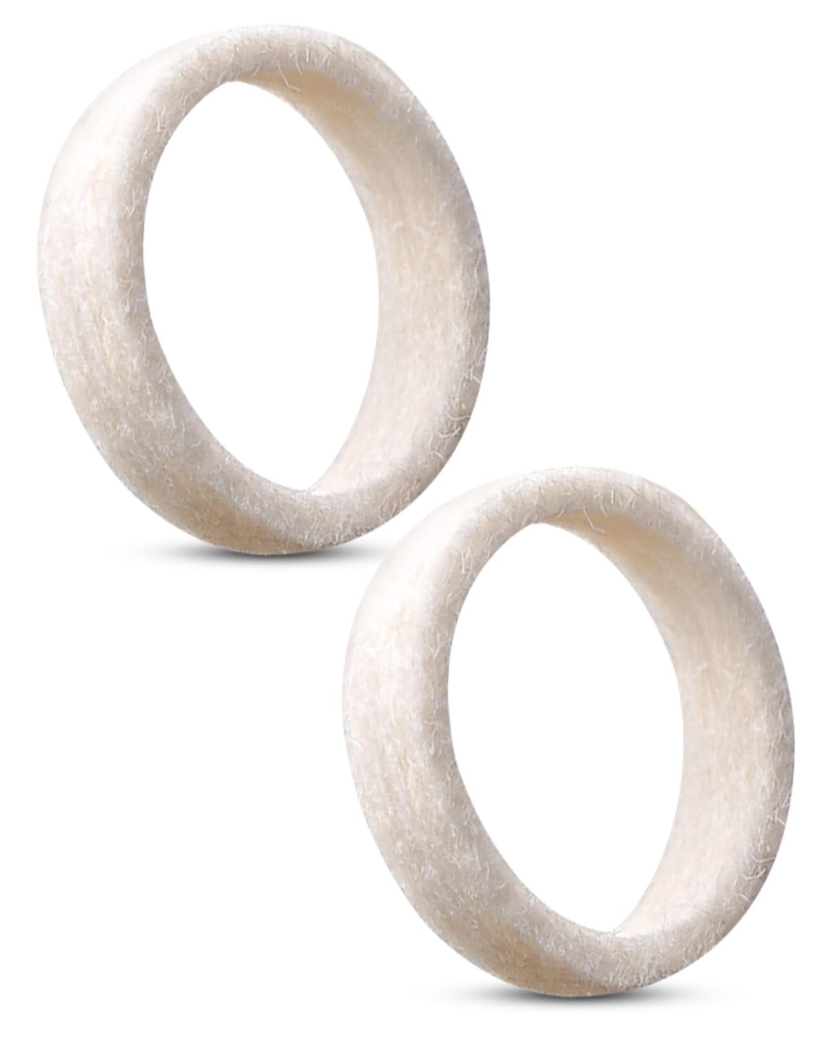 Felt Cushion Ring for Coffee Machine Grinder Wool Fit for Breville Espresso BES870 BES878 BES880 BES980 BES990 BCG600 BCG820, Coffee Machine Cleaning Gasket Replace SP0001575, 2 Pack
