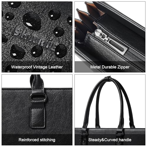 Bolso Tote para Laptop 15.7" impermeable piel mujer miniatura 4