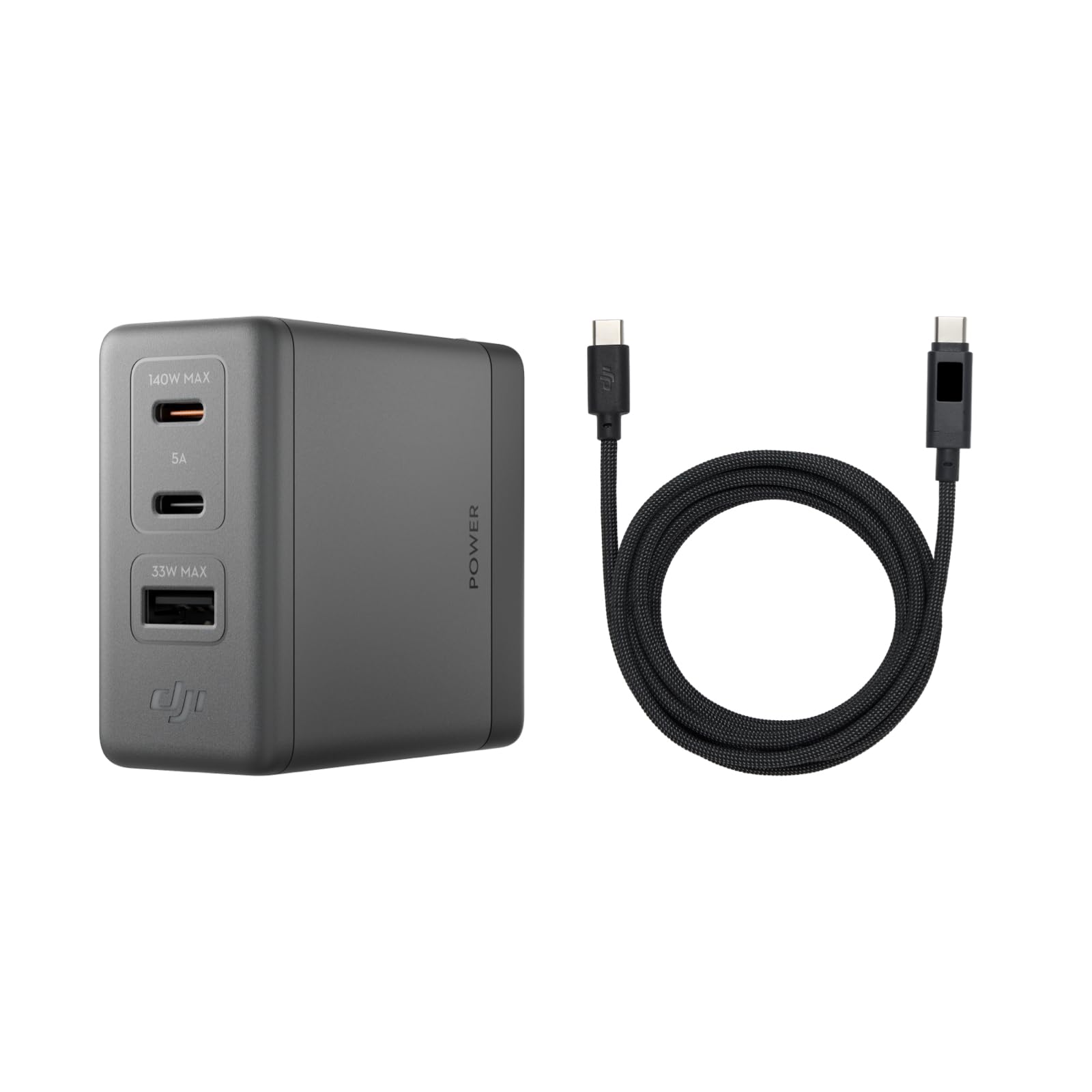 Amazon | DJI Power 140W GaN 1.8mケーブル 充電コンボ 急速充電 | DJI
