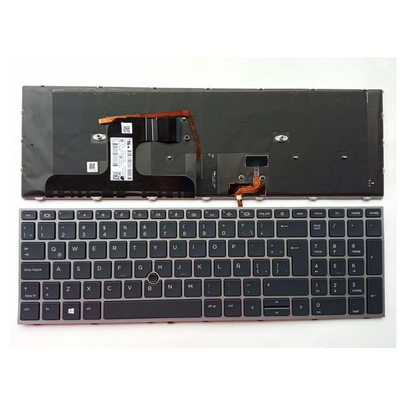 Clavier anglais pour HP ZBOOK Fury 15 G7 idéal pour le travail de nuit