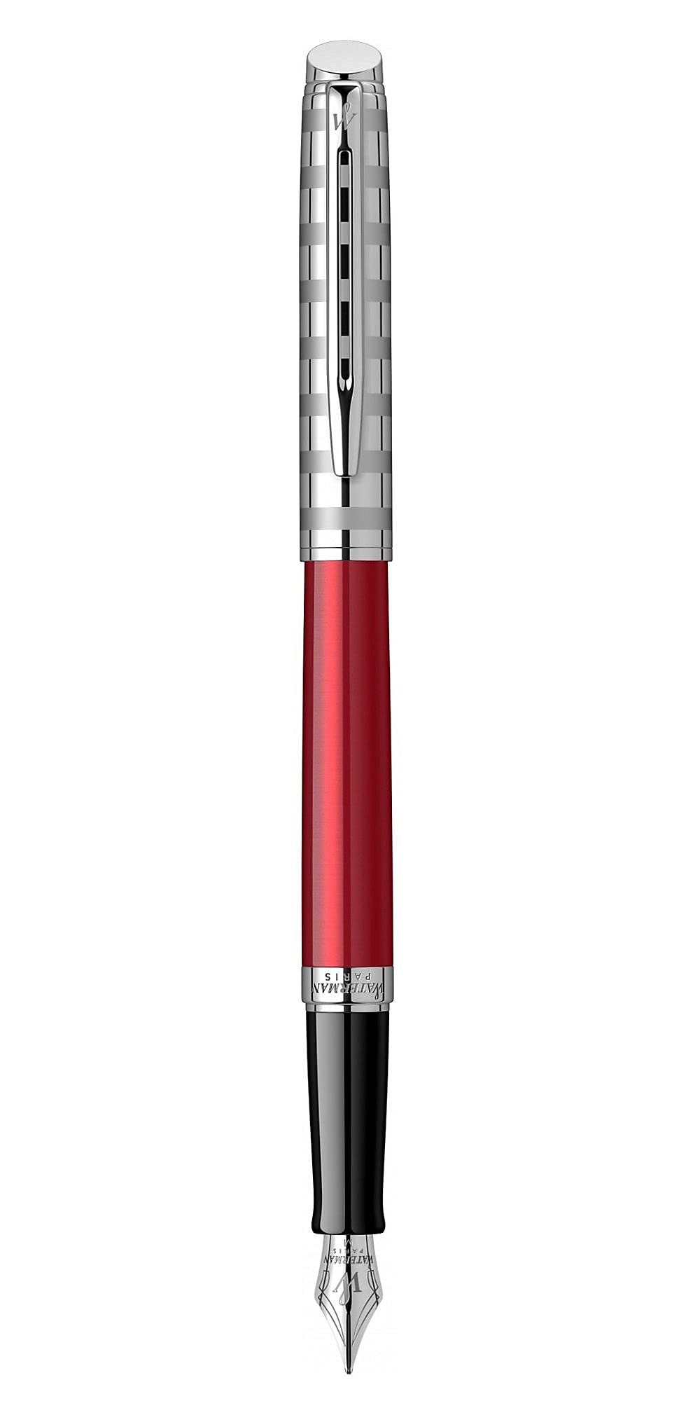 Waterman stylo plume, Hémisphère collection French Riviera, Le Club rouge, Pointe moyenne, Coffret cadeau