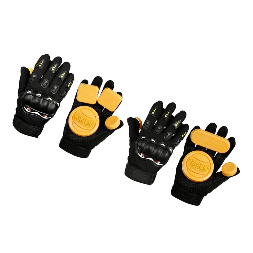 1 Paire de Gants de Longboard 4,33 Pouces Slider Gants de Patinage Garde de Sécurité