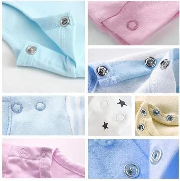 TARTAMYA Snap Buttons, 100 Sets Five Prong Buckles, Leather Snap Kit for Children's Clothing, 2025 4