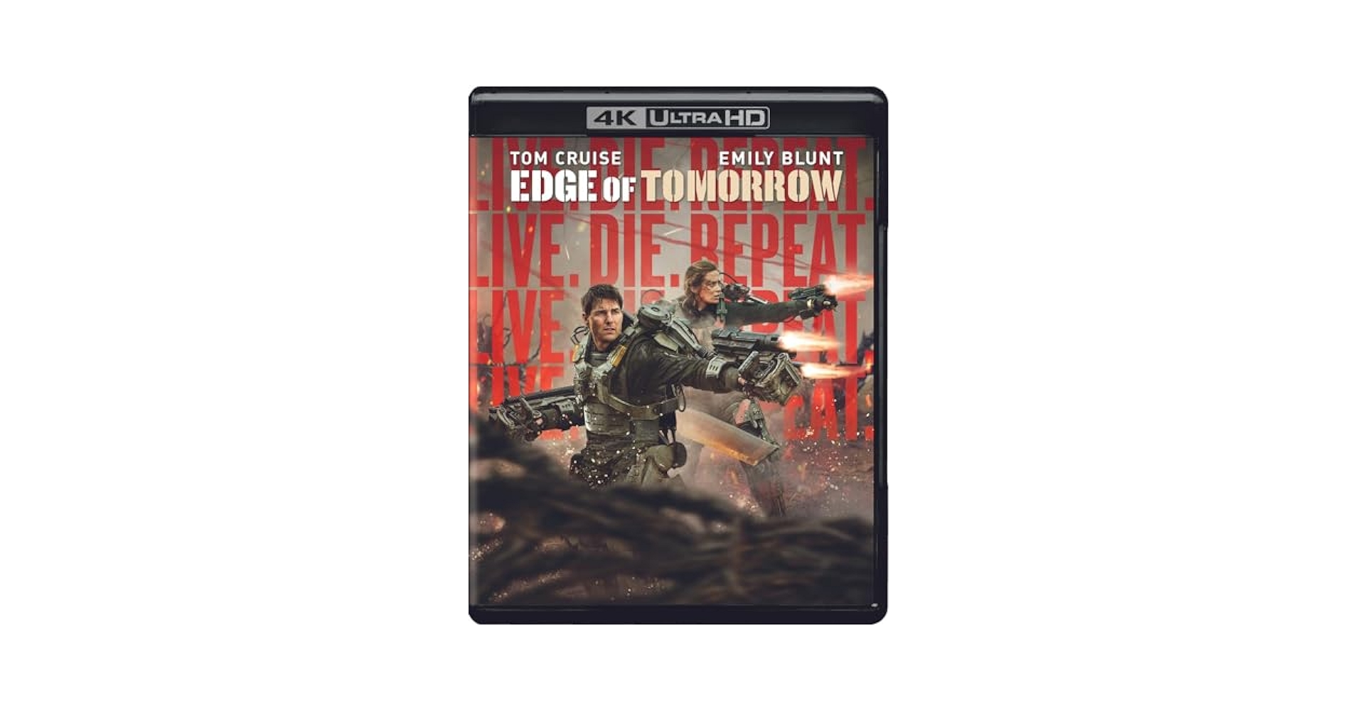 Amazon.com: Live Die Repeat: Edge of Tomorrow (4K UHD + Blu