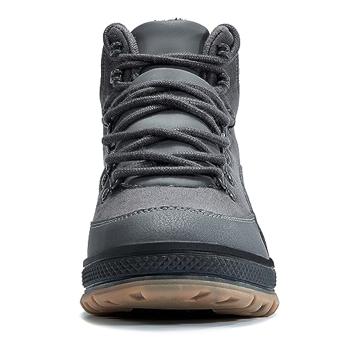Wondamo Men's Snow Boots Lightweight Waterproof Winter Boots Fur Lined Anti-slip Cold Weather Shoes - Image 5
