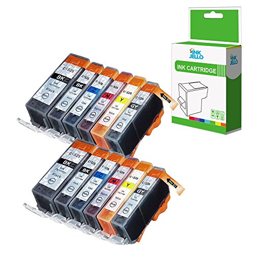 Cartouche d'encre de remplacement avec encre grise, lot de 12 pour Pixma MG6250 MG8250