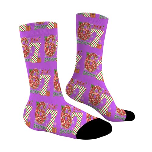 bamgen 67 Meme Christmas Socks