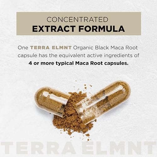 Image of 40x Strength Organic Black Maca Root with 15:1 Ashwagandha for Men