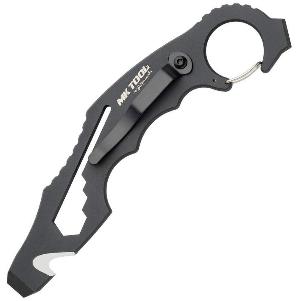 Fox KnivesUnisex - Adult MK Rescue Tool Fixed Multitools, Black, 15.5 cm