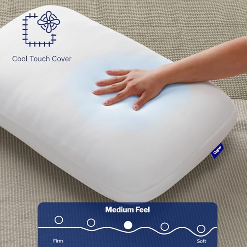 Casper, King Essential Cooling Hybrid Pillow, Single Pack
