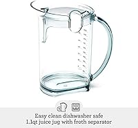 Vista 4 de Juguera de elite Breville 800JEXL, extractor de jugo de 1000 vatios