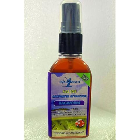Sea Fishing RAGWORM Saline Bait Spray for Cod and Bass Cover