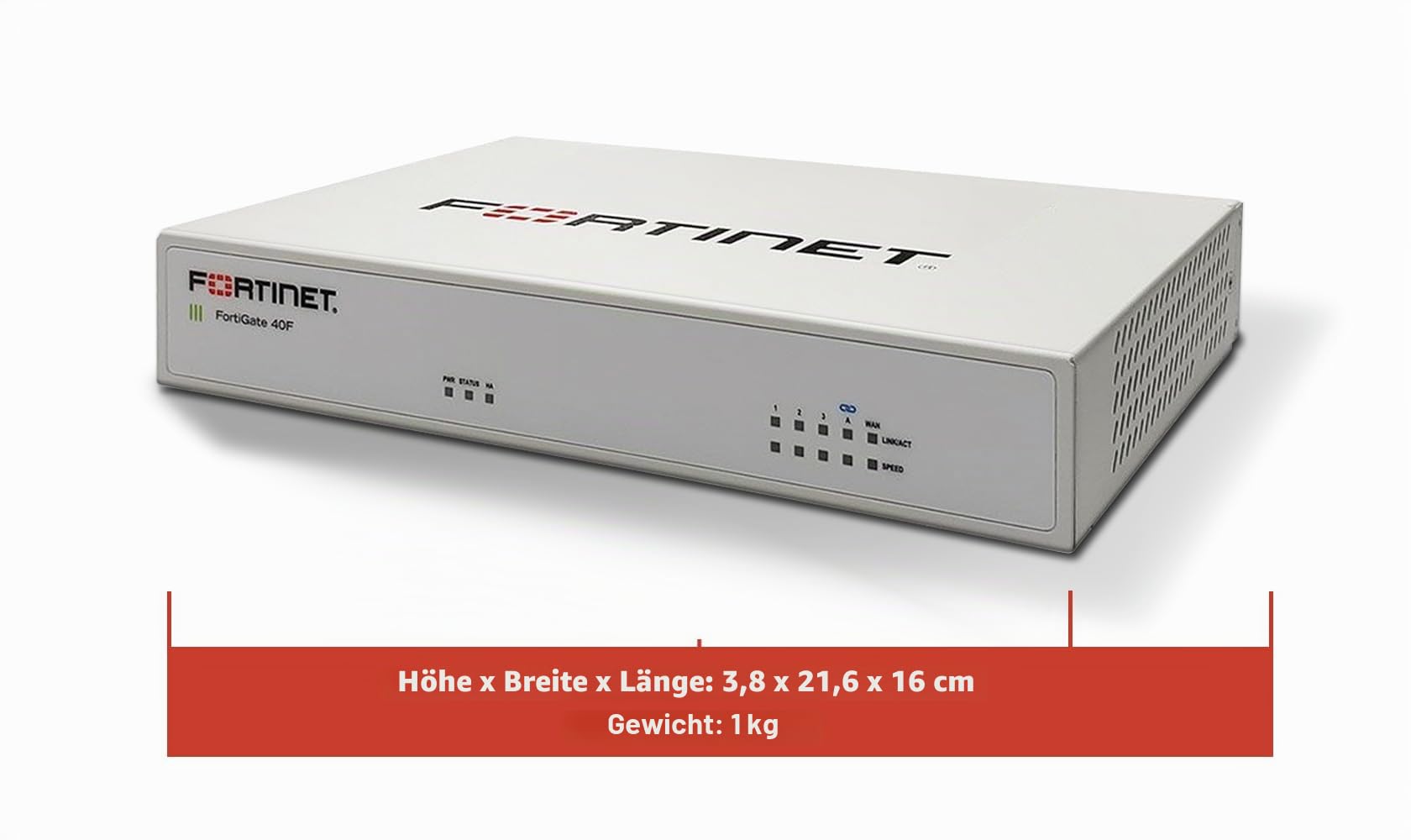 Fortinet FortiGate 40F Hardware – Firewall-Schutz und Sicherheit der nächsten Generation