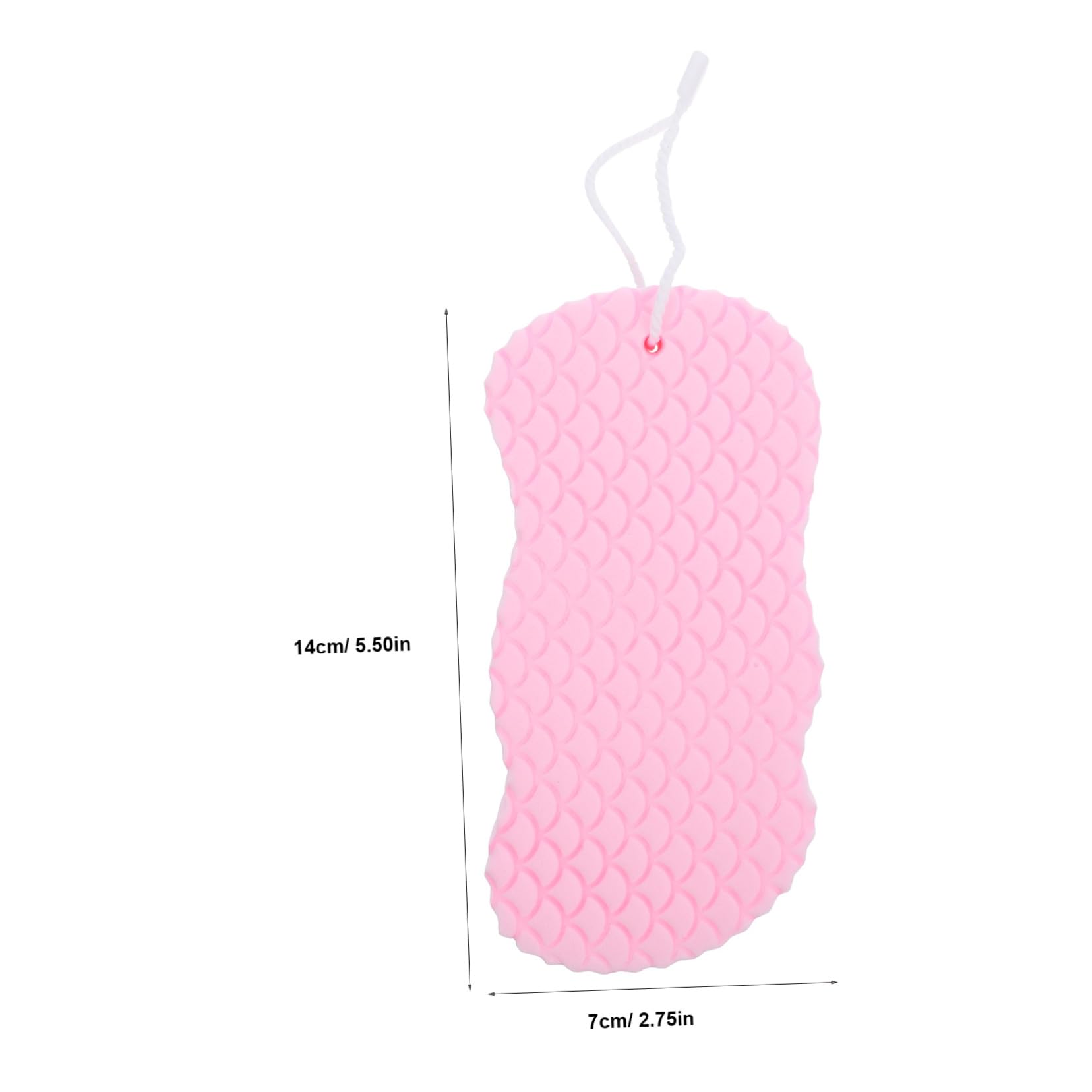 GANAZONO 4Pcs Bathing Sponges Body Scrubbers for Cleaning Double Sided Sponges Lightweight Convenient for Boys