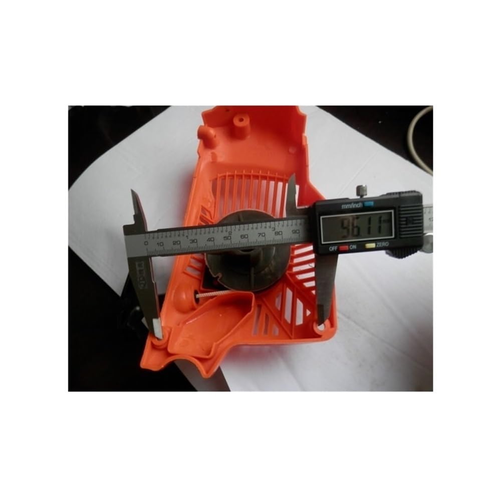 Conjunto de Arranque de Retroceso G3800 4T Compatible con motosierras G3900 G4100 de 38 CC y 39 CC, Conjunto de polea y Mango de Cuerda.