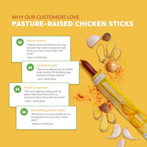 Paleovalley Chicken Sticks, Pasture Raised, Gluten Free, Teriyaki Jerky - image 5