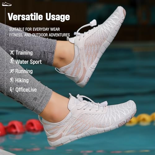 Hike Barefoot Shoes for Womens Mens, 2025 New Comfortable Healthy&Non-Slip Barefoot Vitality Shoes Women's Minimalist Athletic Footwear, Wide Toe Box Water Shoe for Women Men,Hiking Walking Daily Wear2