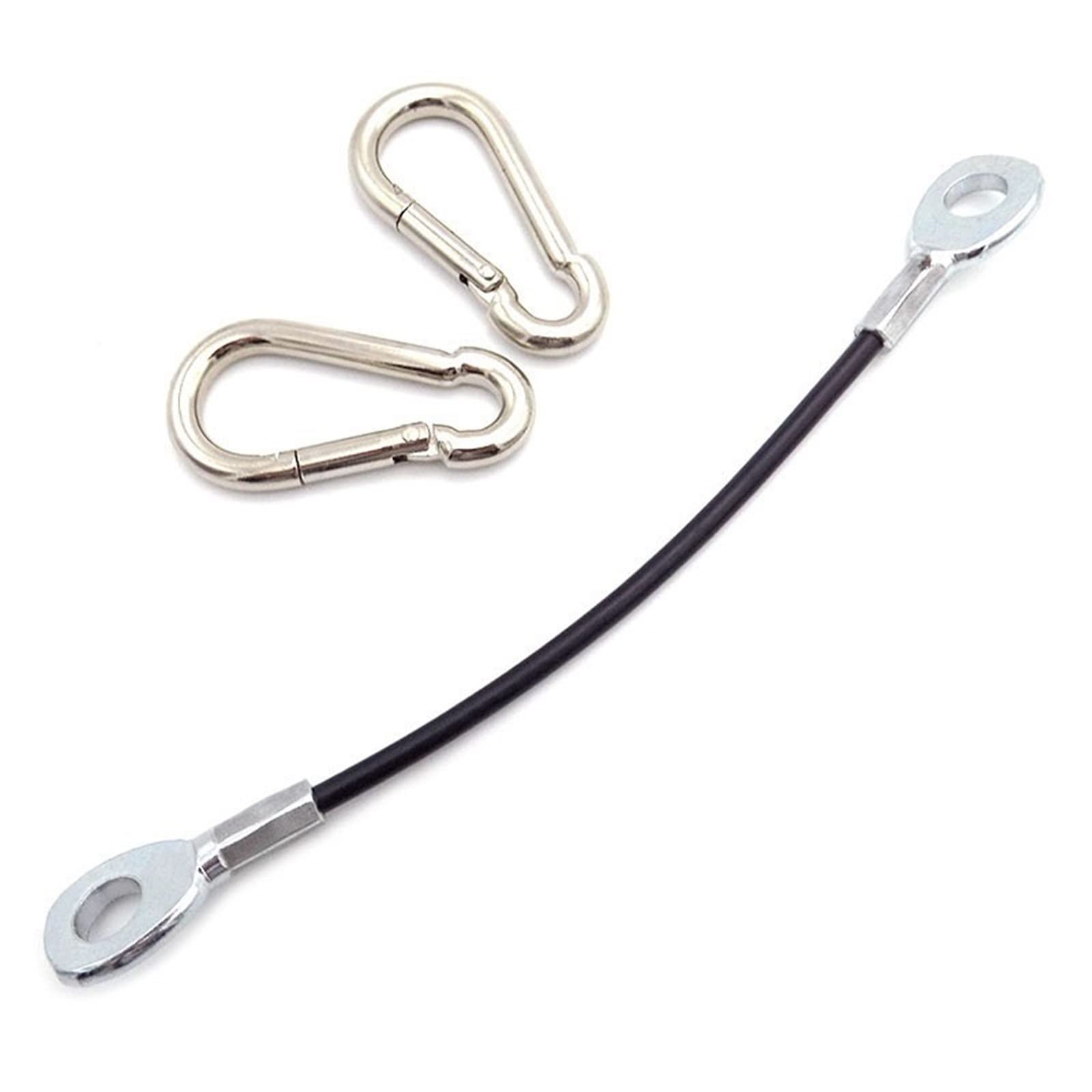 Fitness Steel Cable, 1-6m Rope Stainless Steel for Home Gym Cable Pulley Machine (Color : A, Size : 5m)