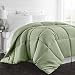 Beckham Hotel Collection 1300 Series - All Season - Luxury Goose Down Alternative Comforter - Hypoallergenic  - Queen/Full - Sage