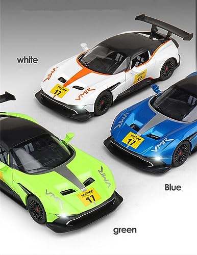 Image of 1:22 for Aston Martin GT Alloy Diecasts & Toy Vehicles Metal Toy Car Model Sound and Light Pull Back Collection Kids Toy