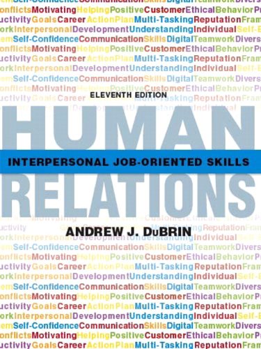 Human Relations: Interpersonal Job-Oriented Skills