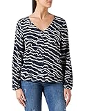 container hersteller polen Feminine Bluse mit weitem V-Ausschnitt & Knopfleiste