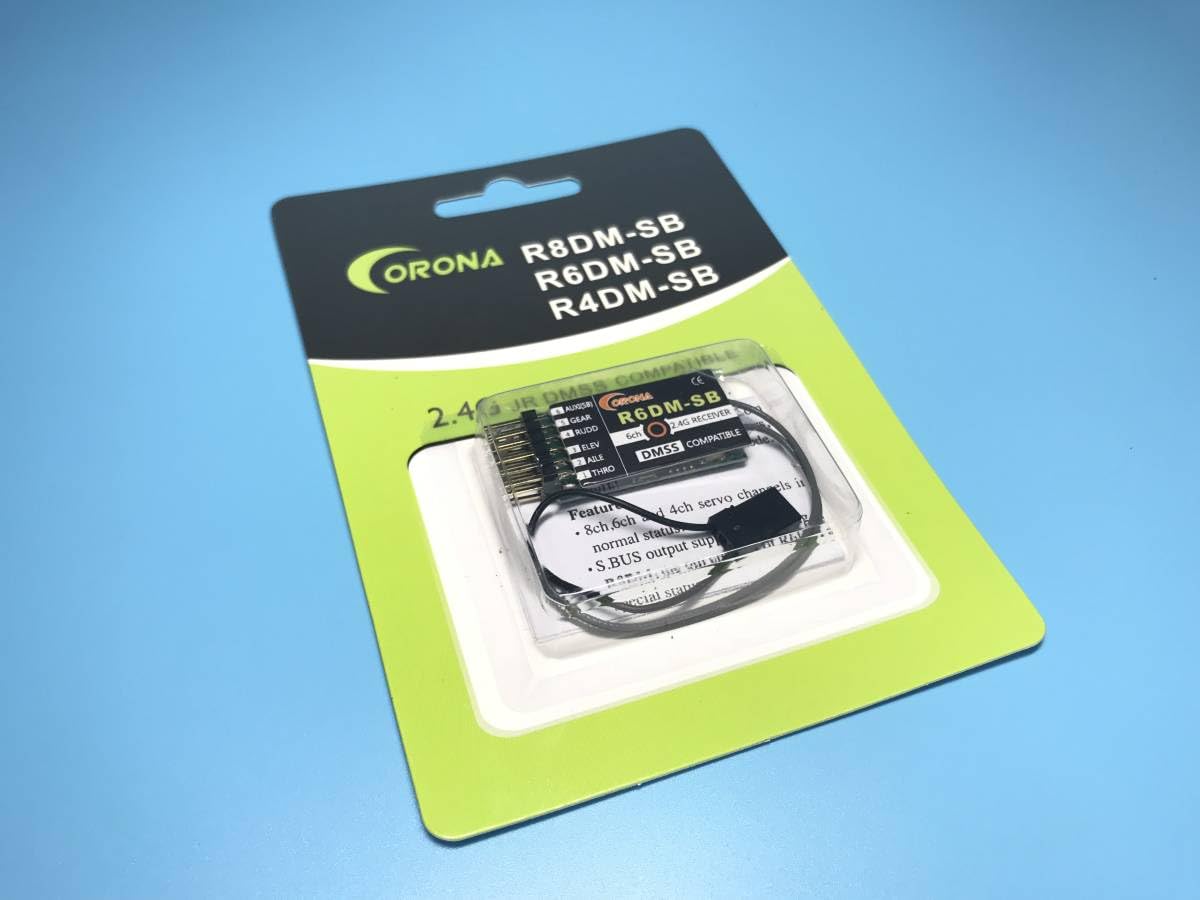 Amazon | Corona R6DM-SB S.BUS対応 2.4GHz DMSS 6ch 受信機 2個セット