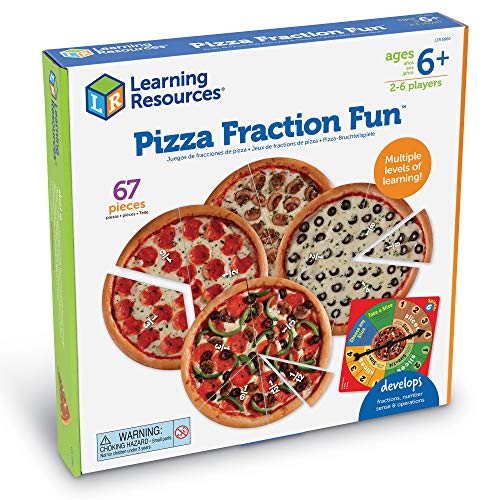 Juego educativo Pizza Fraction Fun de Learning Resources miniatura 5