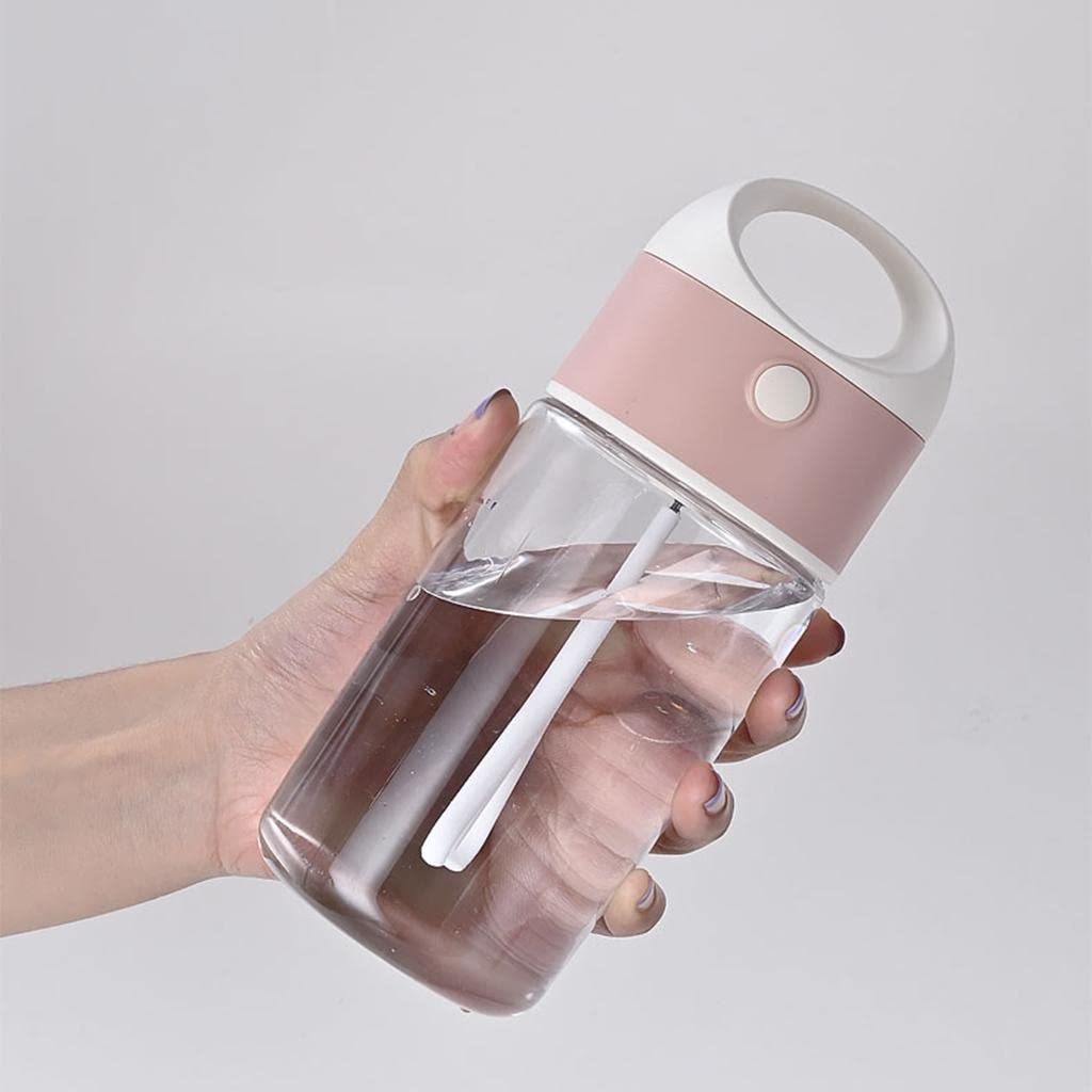 COMBR Tritan Electric Shaker Bottle Blender Mixer Bottle Portable Mixer Cup Pink